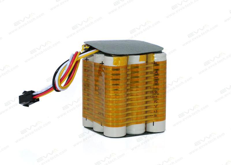 3S3P 18650 11.1V Li-ion Rechargeable Battery with Heating Elements