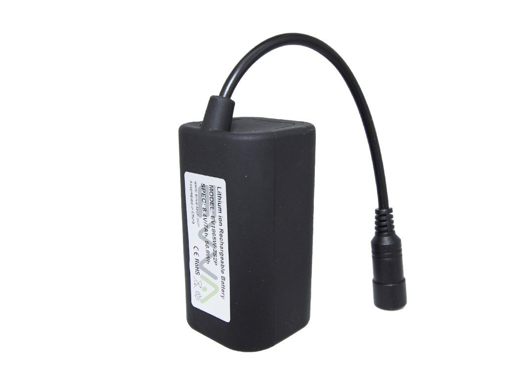 18650 4-cell 8.4V Li-ion Rechargeable Battery Waterproof for Bicycle Light