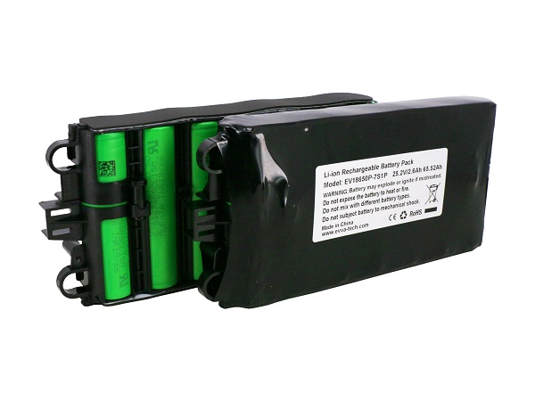 25.2V 2.6Ah Murata VTC5D 7S1P Battery for W