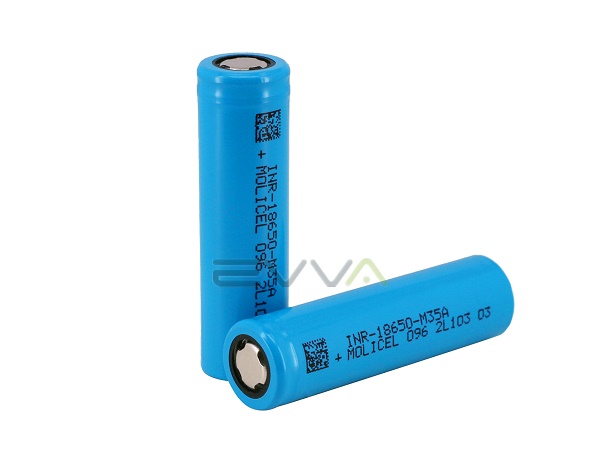 Molicel INR18650 M35A 3450mAh Lithium ion High Drain Battery with 10A Discharge