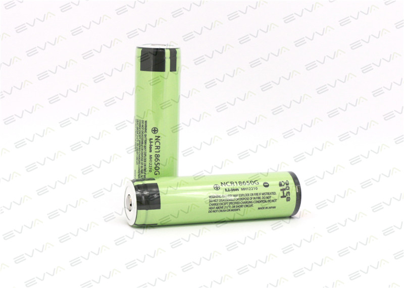 Protected Panasonic NCR18650G 3600mAh Li-ion Rechargeable Battery