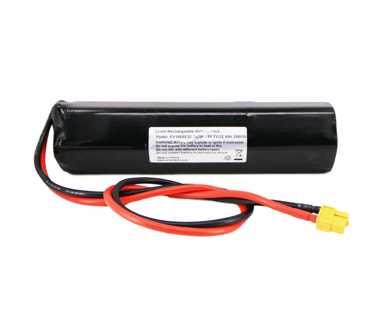 Li ion customized battery packs 12V are rechargeable for energy