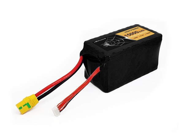 22.2V 15Ah 21700 6S3P High Power Battery Pack with AMASS XT90 Plug for UAV FPV Drone