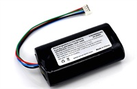 1S2P Protected 18650 Li-ion Battery Pack Wires Out 3.7V 6800mAh
