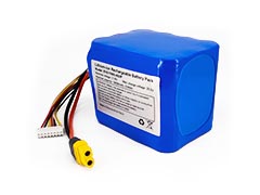 Li-ion Battery Pack 21.6V 10Ah 21700 6S2P with AMASS XT60 for UAV FPV Drone